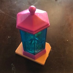 A toy fish tank